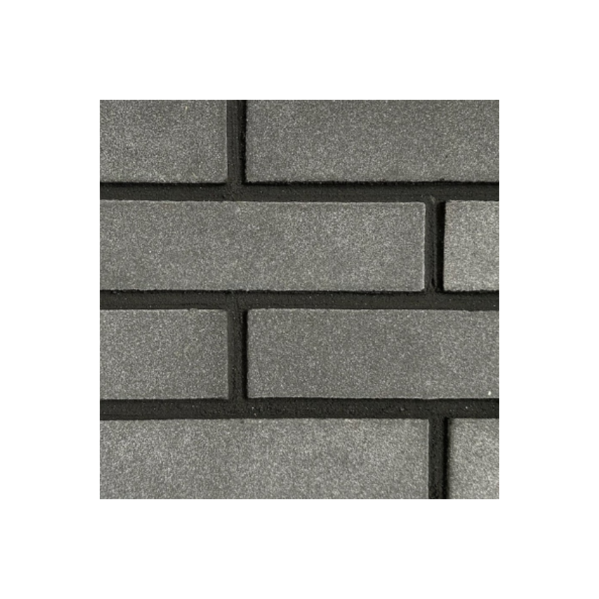 Płytki elewacyjne 5185 Essen – czarne, gładkie, elastyczne | Izoflex