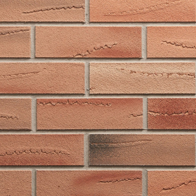 Płytki elewacyjne Izoflex 6221 Tabasco– kontrastowa cegła dla odważnych realizacji