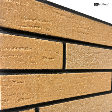 Klinkier elastyczny w odcieniu ciepłego piasku widok boczny