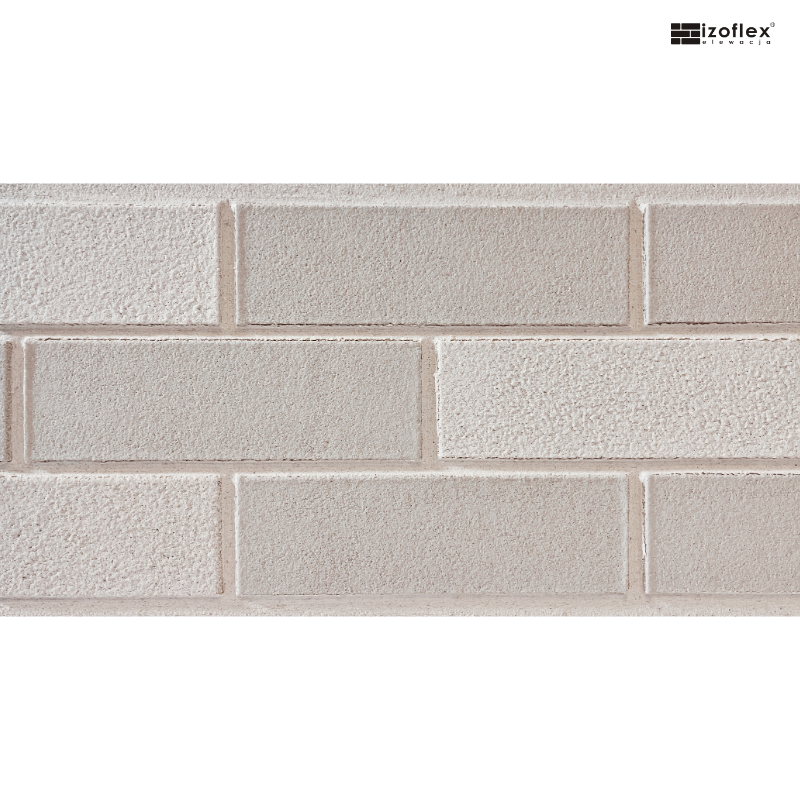 Płytki elewacyjne Izoflex Whitemix 2 – jasna elegancja i stonowana nowoczesność