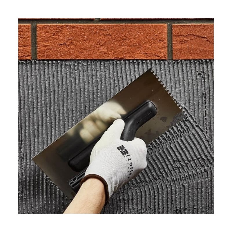 Paca 4x4 szpachla zębata do nakładania kleju IZOFLEX-SK