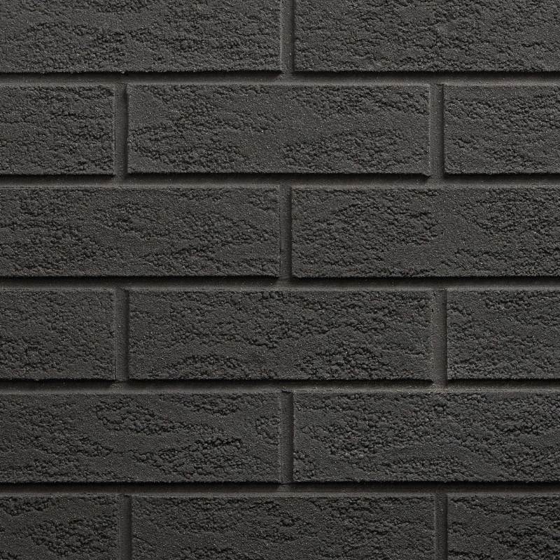 Elastyczne płytki elewacyjne 5080 Fleri – głęboka czerń i minimalistyczna elegancja