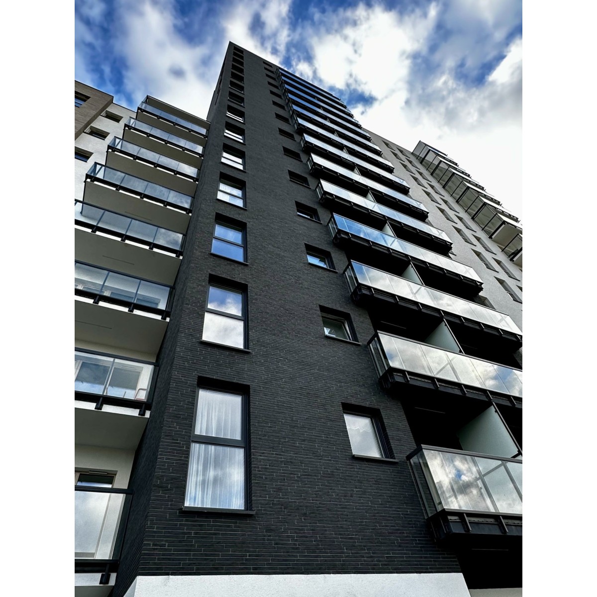 Elastyczne płytki elewacyjne 5150 Arno – surowa czerń i tekstura węgla