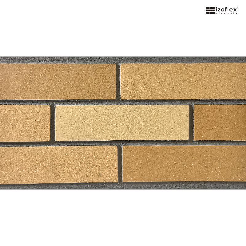 Elastyczne płytki elewacyjne Sandmix 7 – jasne beże i piaskowa lekkość