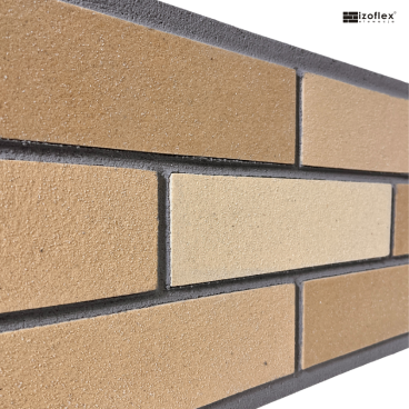 Elastyczne płytki elewacyjne Sandmix 7 – jasne beże i piaskowa lekkość