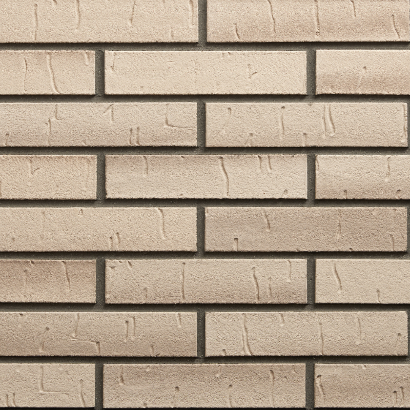 Płytki elewacyjne Izoflex 2095 Kair – płytki zewnętrzne w odcieniach beżu i brązu z subtelną rzeźbioną fakturą