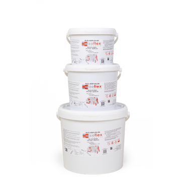 Jasny klej dyspersyjny Izoflex K.03 – do montażu płytek elewacyjnych