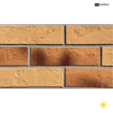 Płytka elewacyjna Izoflex IO335 – ciepła kolorystyka