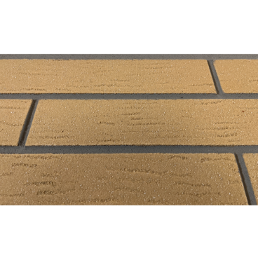 Płytki elewacyjne Izoflex IO37 – ciepły, piaskowy odcień cegły