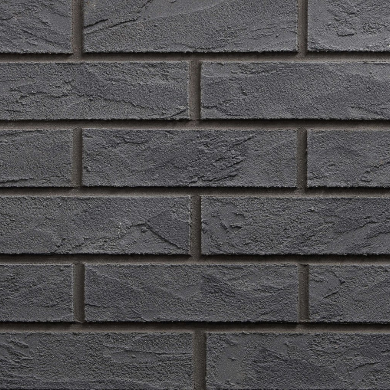 płytki elewacyjne Izoflex 5089 Arad w odcieniu głębokiej czerni