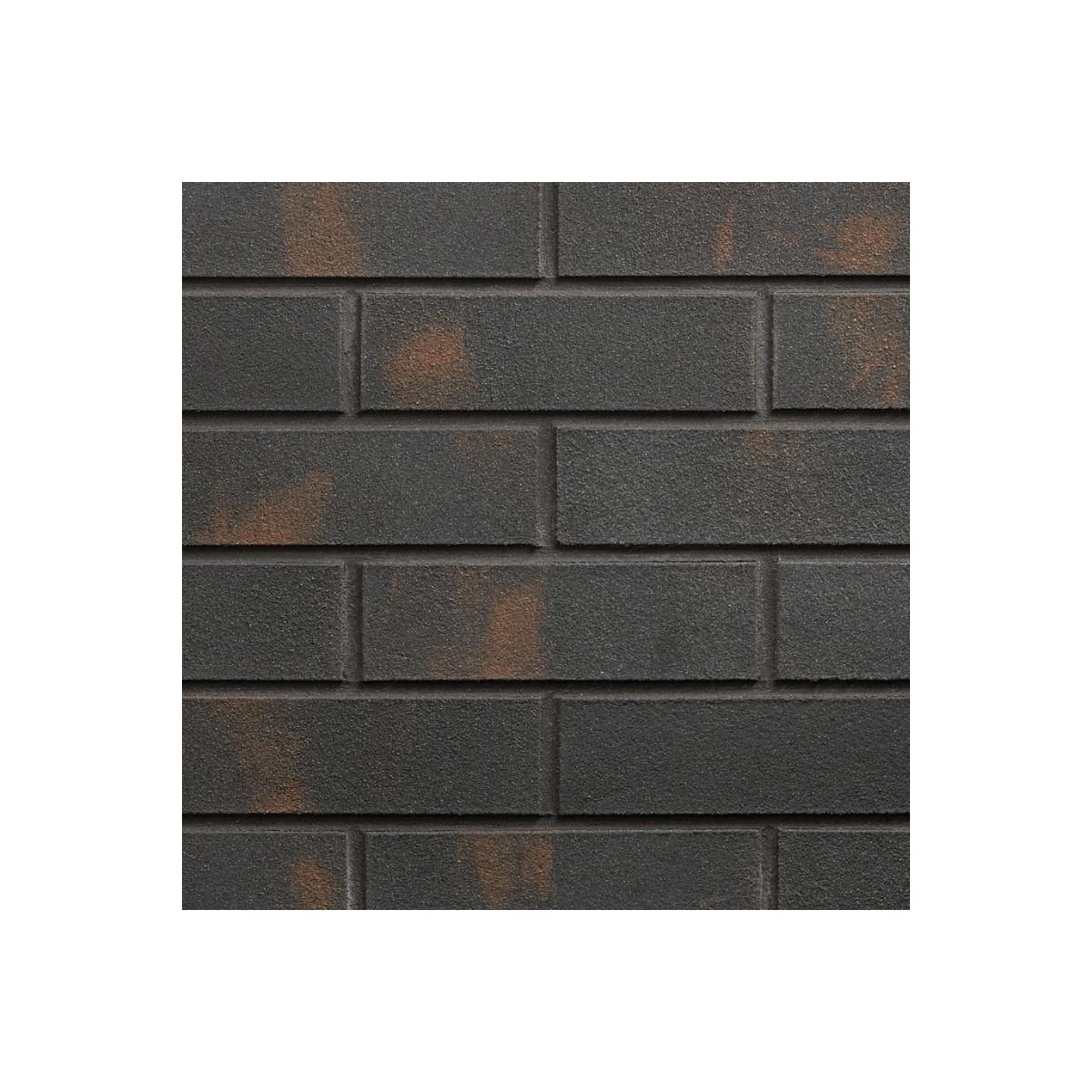 płytka Izoflex BRICK o czarno-miedzianej kolorystyce